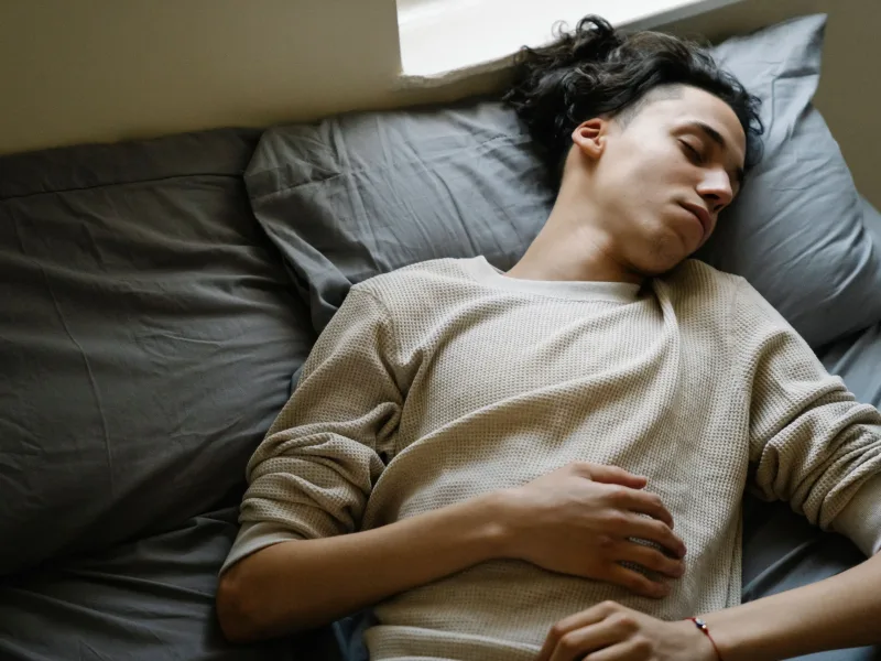 Man sleeping