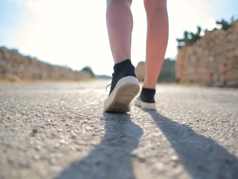 Person walking